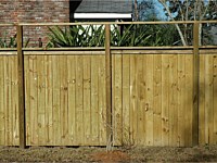 Wooden Privacy Fence, West Bank, LA