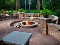 Hardscape Firepit New Orleans LA