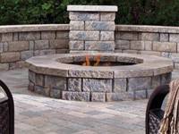 Hardscape Firepit Uptown LA