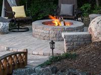 Patio Firepit, Kenner LA