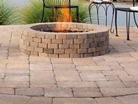 Outdoor Brick Firepit, Lakeview LA