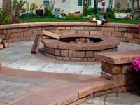 Outdoor Firepit Design, Metairie LA