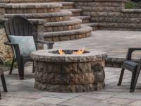 Outdoor Firepit Contractor, West Bank LA