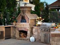 Outdoor Fireplace & Kitchen, Harahan LA