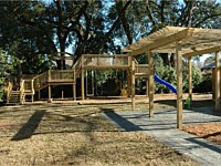 Wood Playground Structure, New Orleans, LA