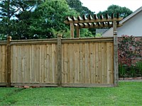 Pine Wood Fence, Lakeview, LA