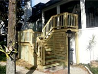 Wooden Stairwell, Covington, LA