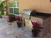 Concrete Block Barbecue, River Ridge, LA