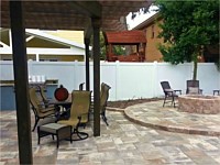 Hardscape Stone Patio, Metairie, LA