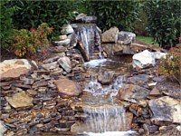 Pond Waterfall, River Ridge, LA