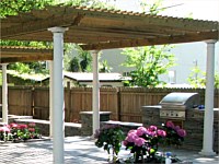 Outdoor Kitchen Pergola, Metairie, LA