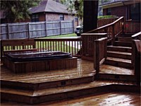 Wood Jacuzzi Deck, Metairie, LA