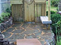 Flagstone Paver Deck, Mandeville, LA