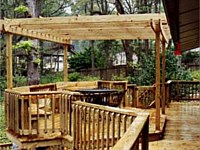 Pine Wood Gazebo, Kenner, LA