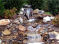 Outdoor Water Feature, West Bank, LA