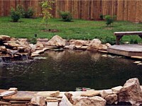 Pond Water Features, River Ridge, LA