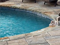 Stone Paver Pool Deck, River Ridge, LA