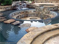 Swimming Pool Firepit, Lakeview, LA